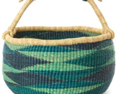 Volta Blues Handmade Decorative Bolga Basket