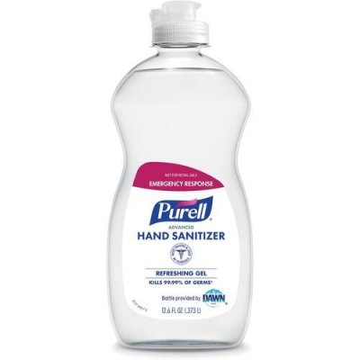 PURELL Advanced Hand Sanitizer Gel, Clean Scent, 12.6 Oz Squeeze Bottle