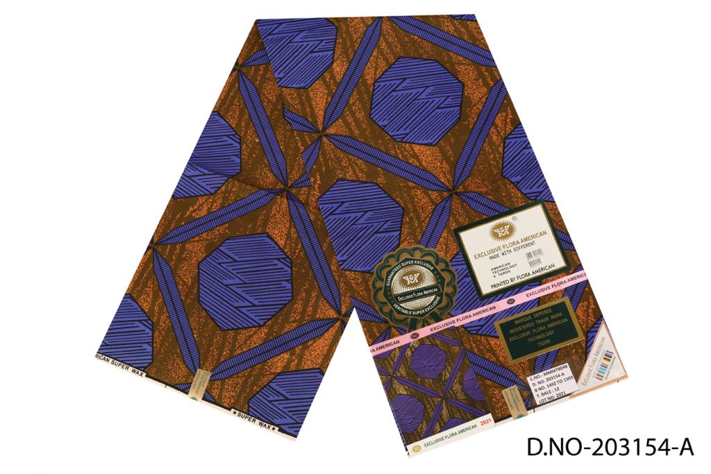 Exclusive Flora  American Wax, 6-yards