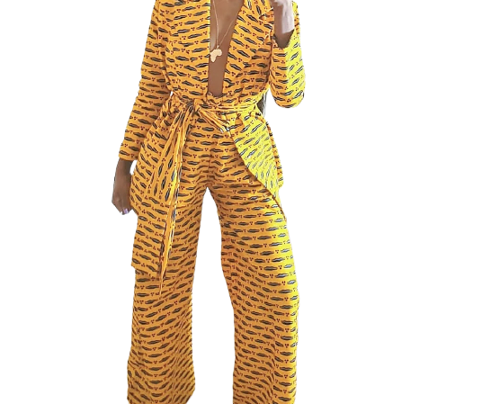 Ankara Blazer and Pant (Set)/Fatima