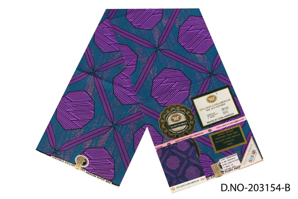 Exclusive Flora  American Wax, 6-yards