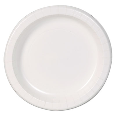 Dixie Paper Dinnerware, Plates, White, 8.5