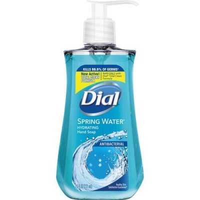 Dial Spring Water Antibacterial Hand Soap-Spring Water Scent - 7.5 fl oz (221.8 mL) - Kill Germs