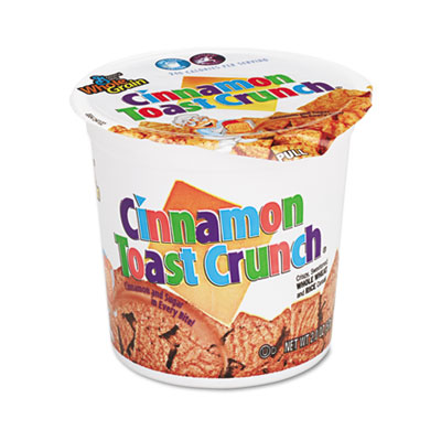 General Mills Cinnamon Toast Crunch Cereal, Single-Serve 2 oz Cup, 6 per Pack