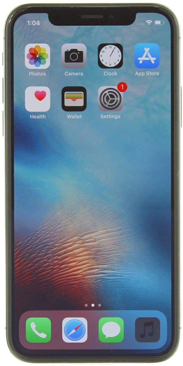 Apple iPhone X, Fully Unlocked (Renewed)