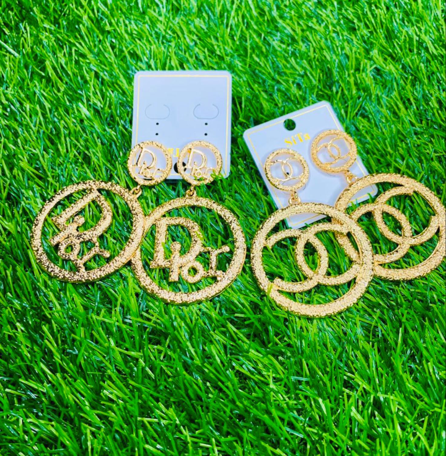 Dior Earrings / Channel Earrings