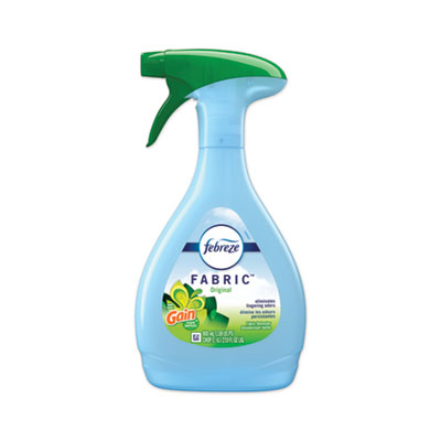 Febreze FABRIC Refresher-Odor Eliminator, Gain Original, 27 oz Spray Bottle, 4 per Carton