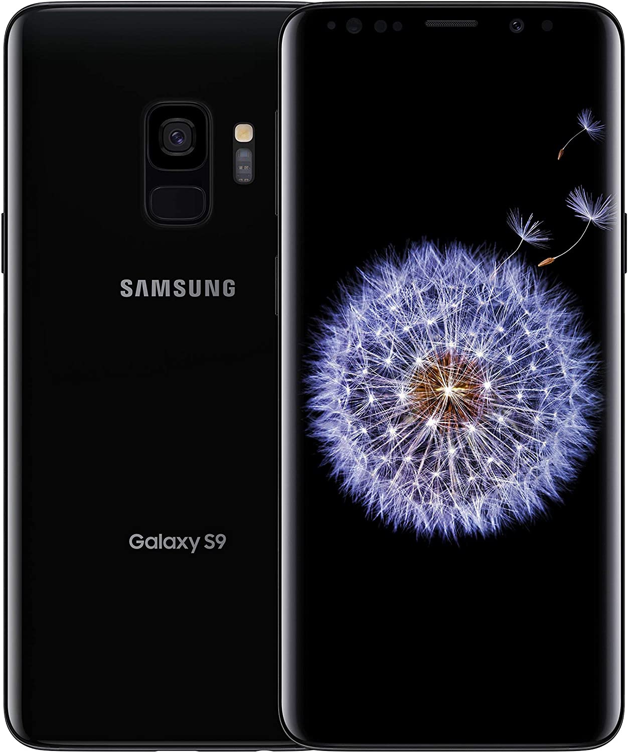 Samsung Galaxy S9, 64GB, Midnight Black - Unlocked (Renewed)