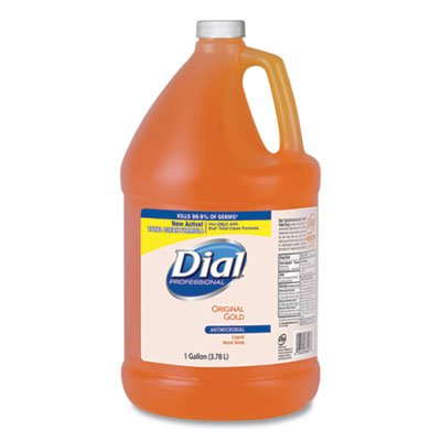 Dial Gold Antimicrobial Liquid Hand Soap, Floral Fragrance, 1 gal Bottle