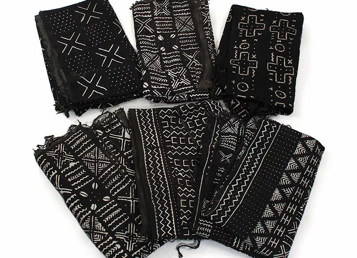 Mud Cloth Bambara (blk/wht)