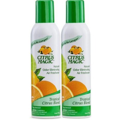 Citrus Magic Topical Citrus Blend Air Freshener Spray- Pack of 2