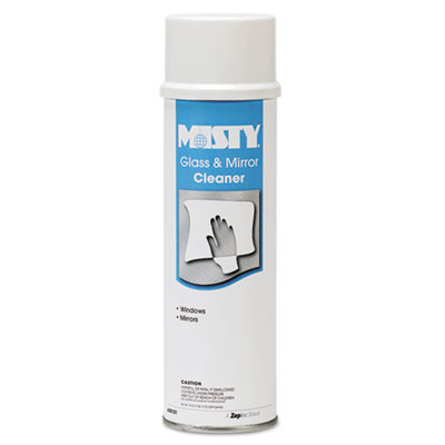 Misty Glass & Mirror Cleaner with Ammonia, 19oz Aerosol