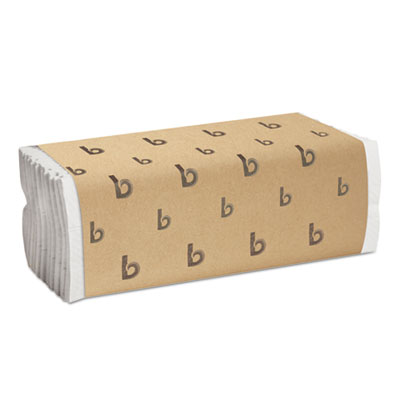Boardwalk C-Fold Paper Towels, Bleached White, 200 Sheets per Pack, 12 Packs per Carton